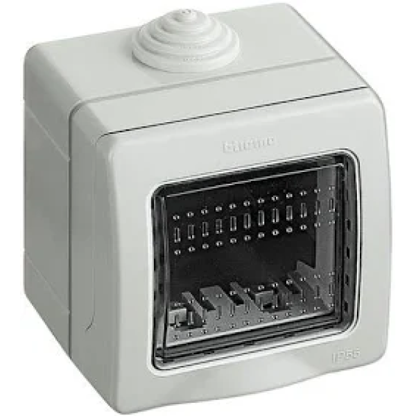 Doză aparentă de exterior – 2 module-bticino 25502