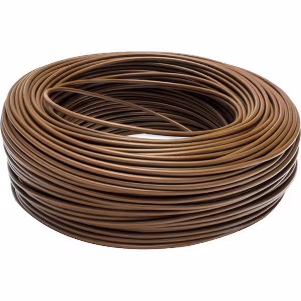 Conductor electric MYF, H07V-K, 1.5 mm², 100 m, cupru, maro