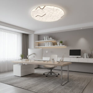 Plafonieră LED 35 cm, 31W, 3000K / 4000K / 6000K, Alb, Metal si Acril