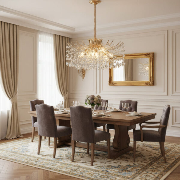 Candelabrul din cristal