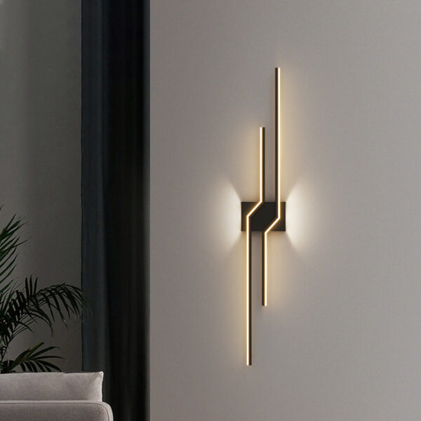 Aplica LED AL100BK 60W Negru