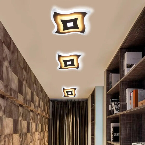 Lustra LED MORNIKA 12W, Diametru 35cm, lumina Rece/Calda/Neutra, Alb