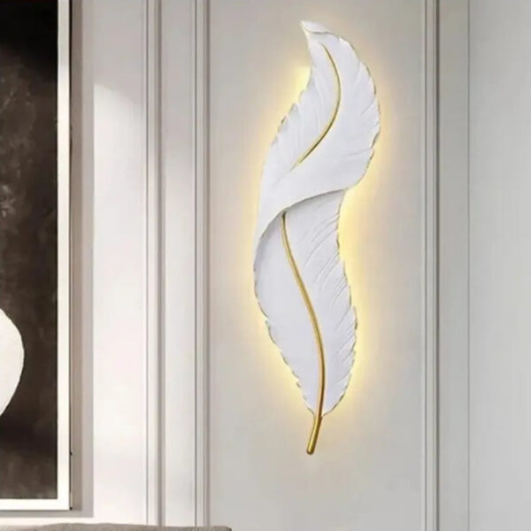 Aplica LED Pena 63cm, 27W, lumina Rece/Calda/Neutra, Alb
