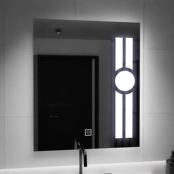 Oglinda LED Rectangulara, 60x80cm, Getame Touch