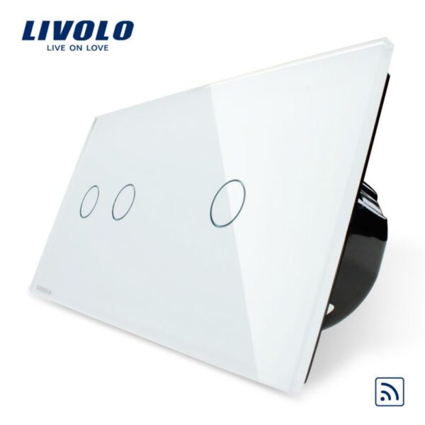 Intrerupator dublu+simplu wireless RF- generatia noua