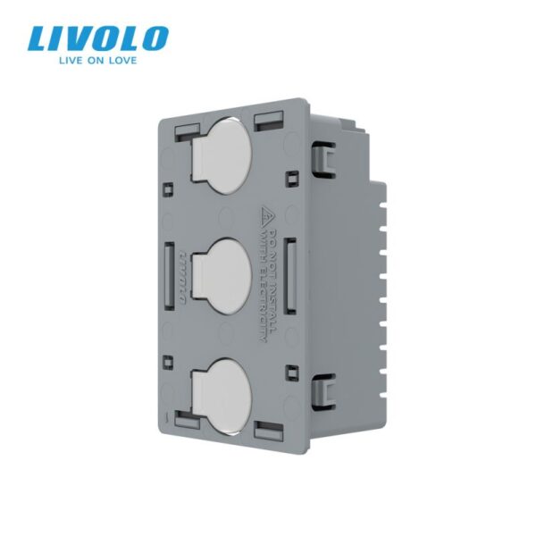 Modul intrerupator triplu- standard italian- 3M